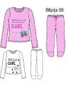 PIJAMA 2 PIEZAS NIÑA 0909