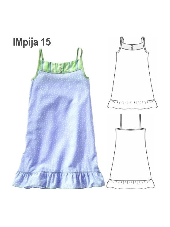 PIJAMA CAMISA NIÑA 0915