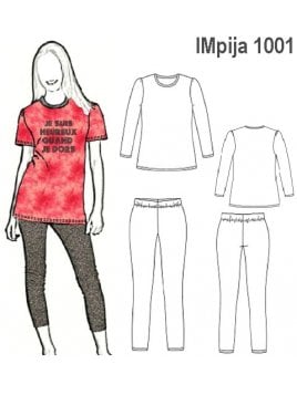 PIJAMA 2 PIEZAS NIÑA 1001