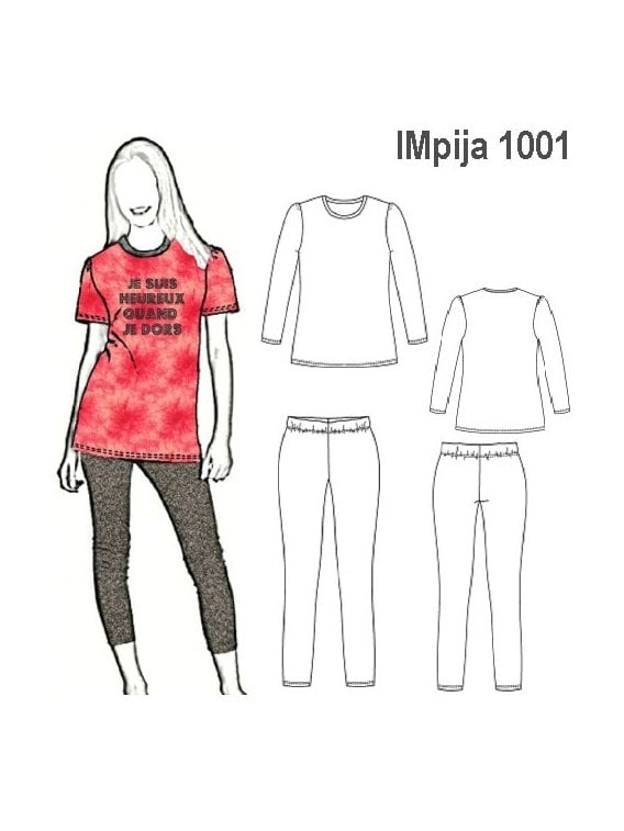 PIJAMA 2 PIEZAS NIÑA 1001