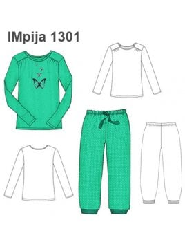 PIJAMA 2 PIEZAS NIÑA 1301