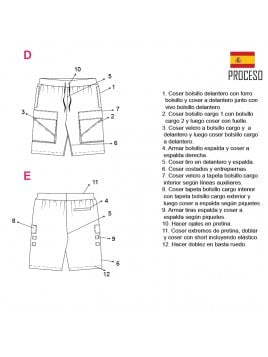 SHORT CARGO HOMBRE 2001