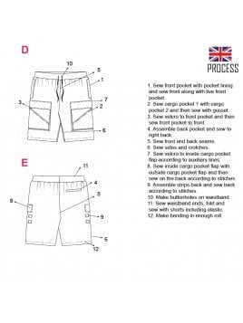 SHORT CARGO HOMBRE 2001