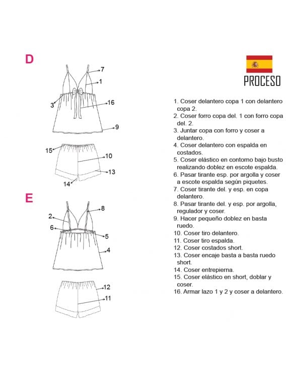 PIJAMA 2 PIEZAS MUJER 2008