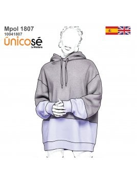 POLERON OVERSIZE MUJER 1807