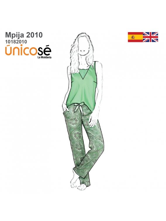 PIJAMA 2 PIEZAS MUJER 2010