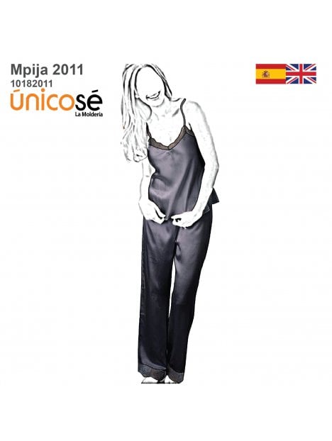 PIJAMA 2 PIEZAS MUJER 2011