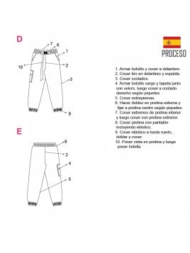 PANTALON CARGO MUJER 2004