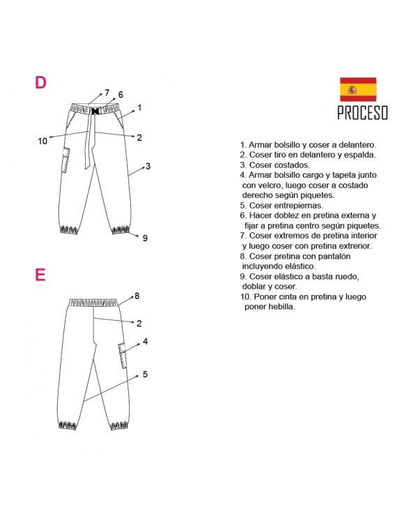 PANTALON CARGO MUJER 2004