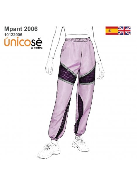MOLDE: PANTALON JOGGER MUJER 2006
