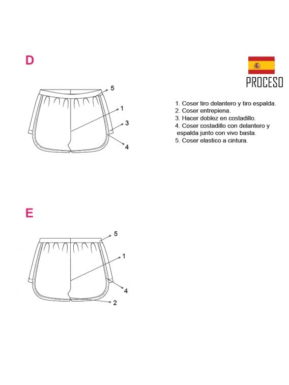 SHORT DEPORTIVO MUJER 2001