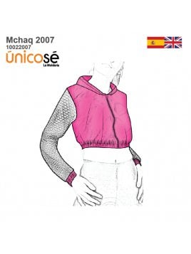 CHAQUETA CROP TOP MUJER