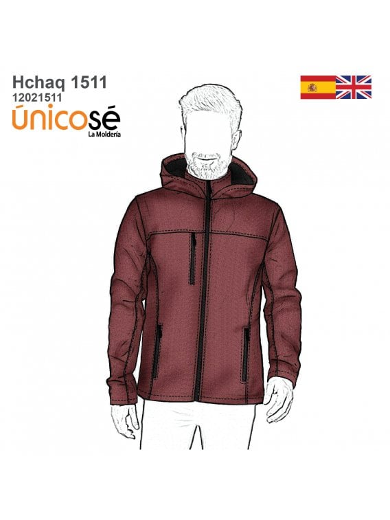 CHAQUETA SPORT POLERON HOMBRE