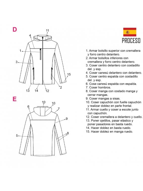 CHAQUETA SPORT POLERON HOMBRE