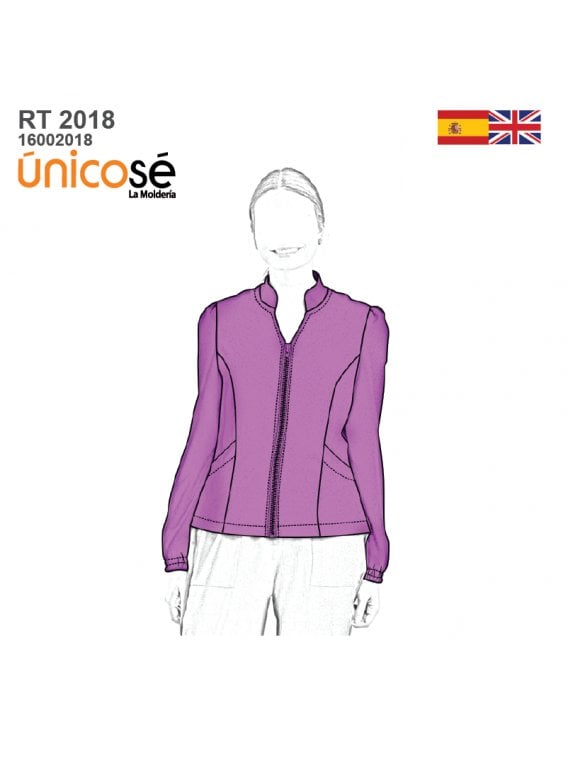 CHAQUETA MEDICO MUJER RT 2018
