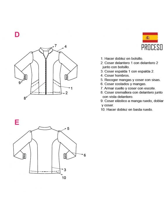 CHAQUETA MEDICO MUJER RT 2018