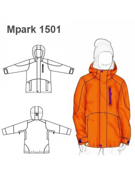 MOLDES PARKA MUJER