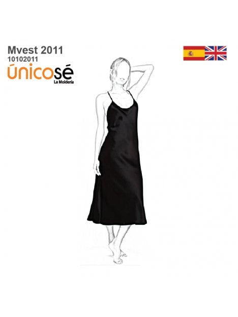 VESTIDO LARGO MUJER 2011