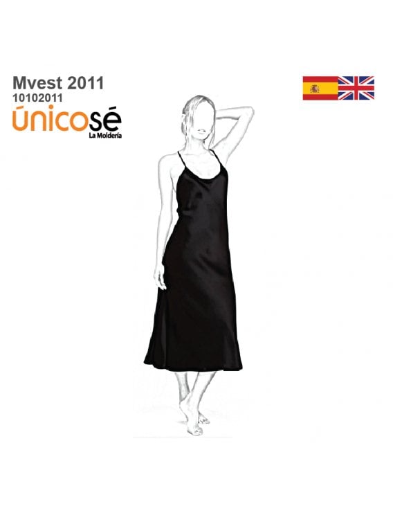 VESTIDO LARGO MUJER 2011