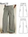PANTALON PLAYERO MUJER, BOLSILLOS EN COS