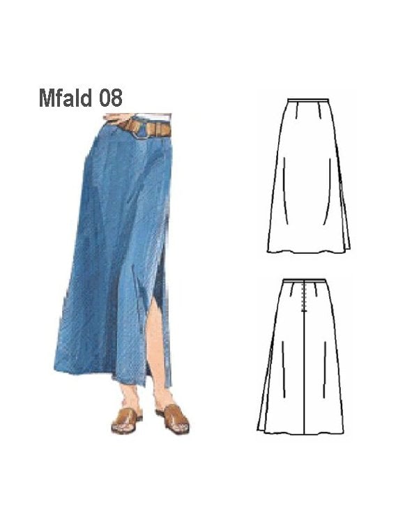 FALDA LARGA MUJER.