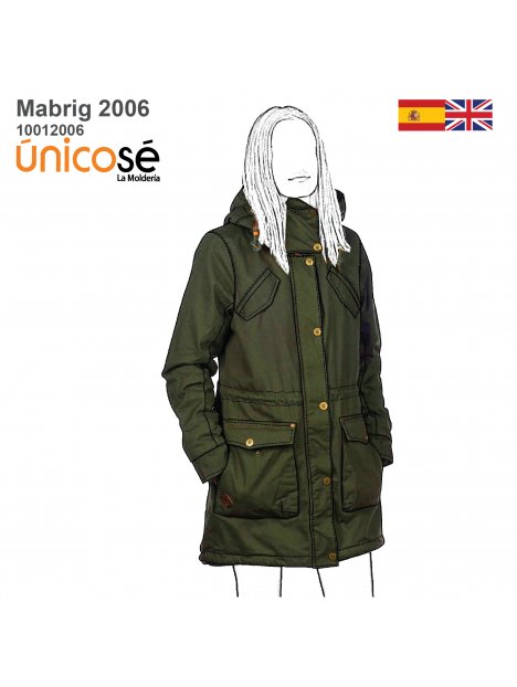 ABRIGO CARGO MUJER 2006