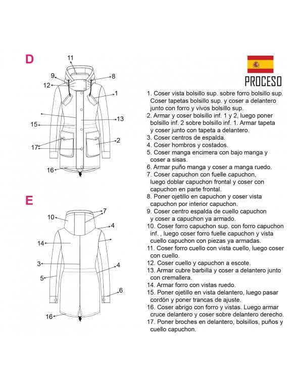 ABRIGO CARGO MUJER 2006