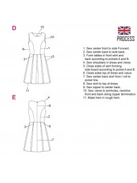 VESTIDO TABLAS MUJER