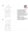 VESTIDO TABLAS MUJER