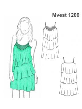 VESTIDO VUELOS EN CAPAS