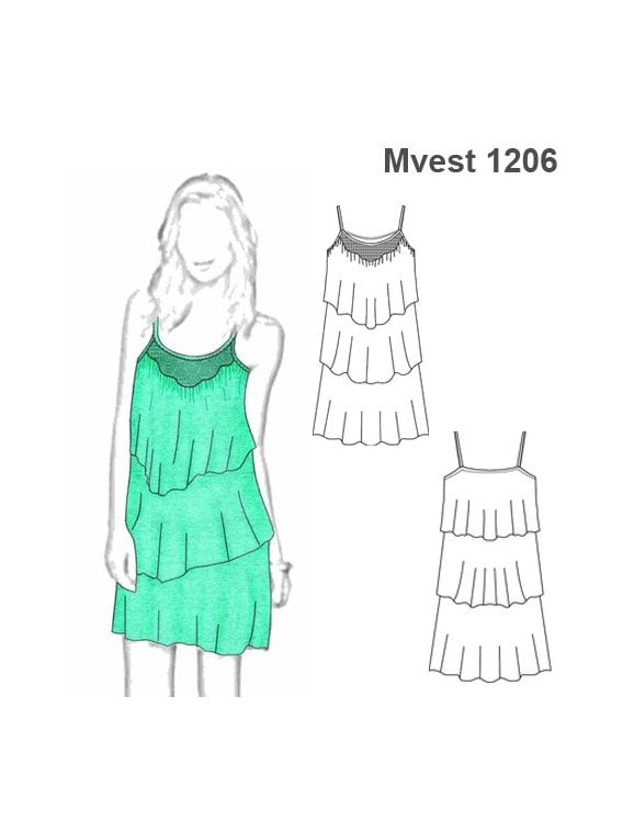 VESTIDO VUELOS EN CAPAS