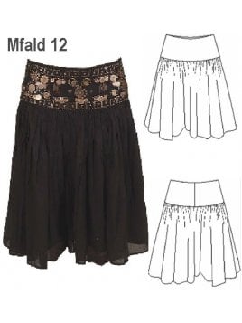 FALDA APLICACION REBECA MUJER.