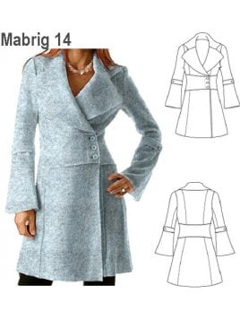 ABRIGO CRUZADO MUJER 0914