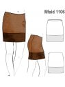FALDA CORTE BASTA, PRETINA INTERIOR, MOD