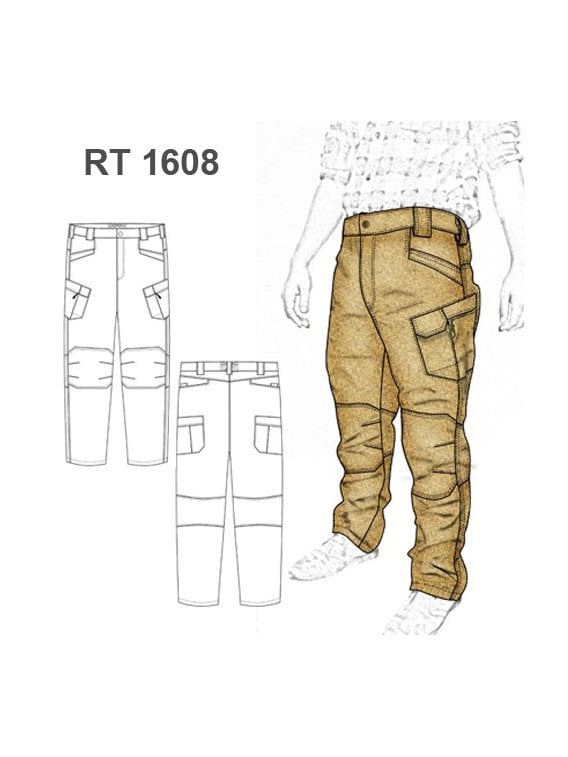 PANTALON CARGO RT 1608