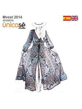 VESTIDO LARGO MUJER 2014