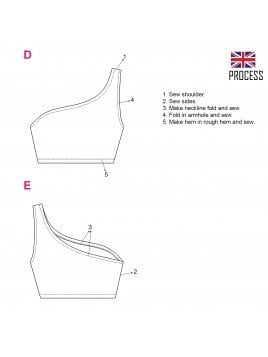 TOP ASIMETRICO MUJER 2004