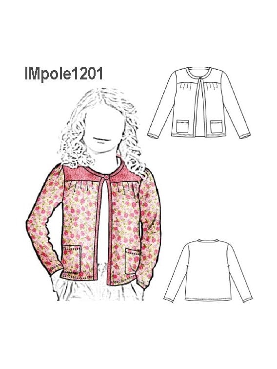 POLERA CHALECO NIÑA