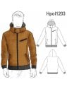POLERON CHAQUETA HOMBRE 1203