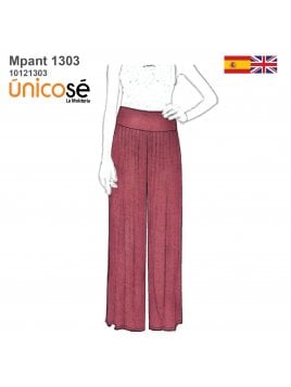 PANTALON PALAZZO MUJER 1303