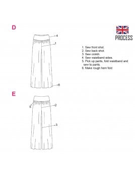 PANTALON PALAZZO MUJER 1303