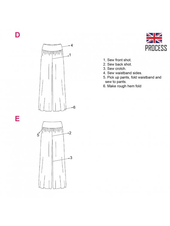 PANTALON PALAZZO MUJER 1303