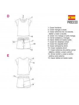 PIJAMA 2 PIEZAS NIÑA 0913