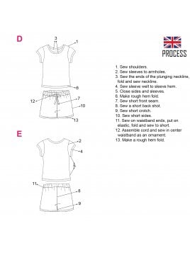 PIJAMA 2 PIEZAS NIÑA 0913