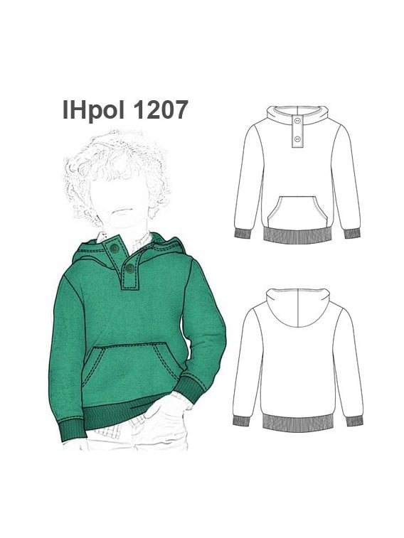 POLERON BOTONES CUELLO