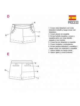 SHORT ELASTIZADO MUJER 2004