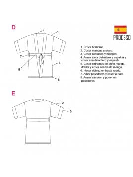 BATA KIMONO MUJER 2003