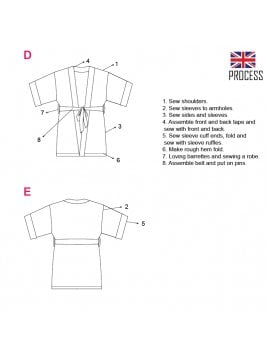 BATA KIMONO MUJER 2003