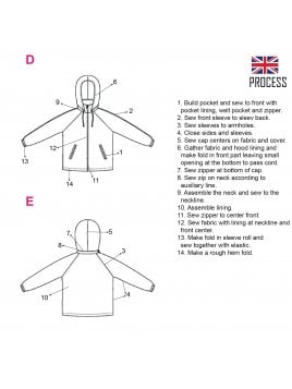 CHAQUETA CAMPERA RAGLAN HOMBRE