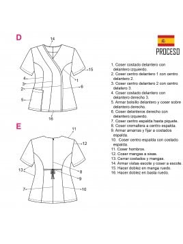 CHAQUETA SANITARIA MUJER RT 2021